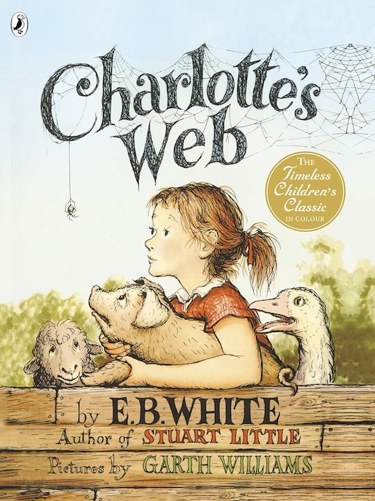 10. Charlotte's Web by E.B. White (1952)