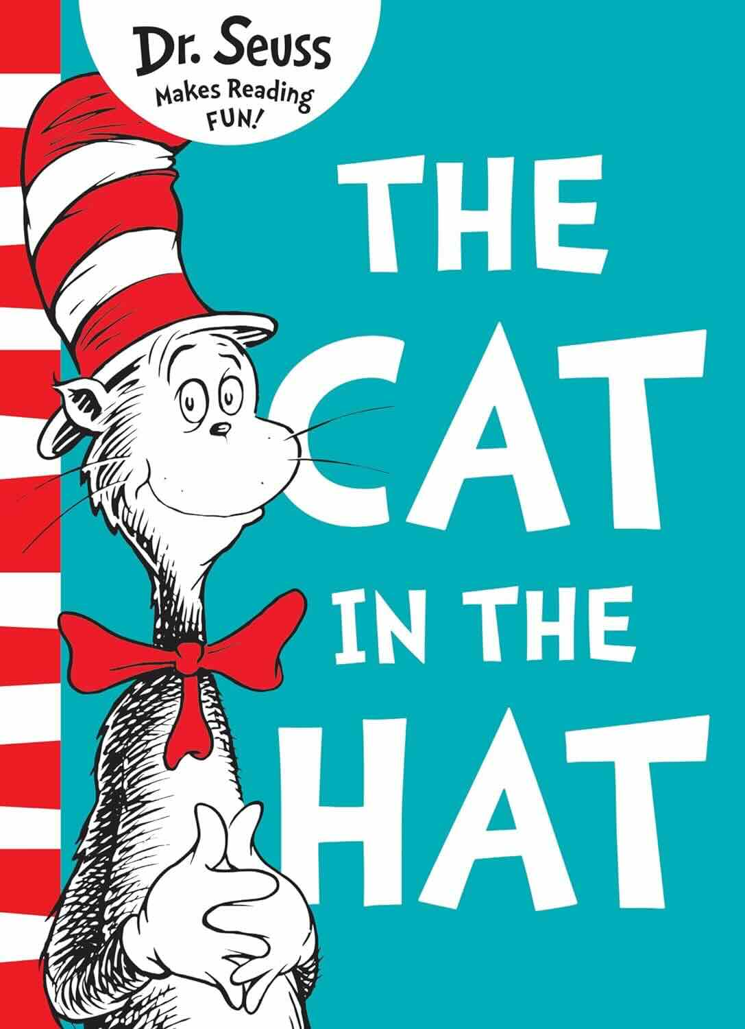 12. The Cat in the Hat by Dr. Seuss (1957) - Best Children's books