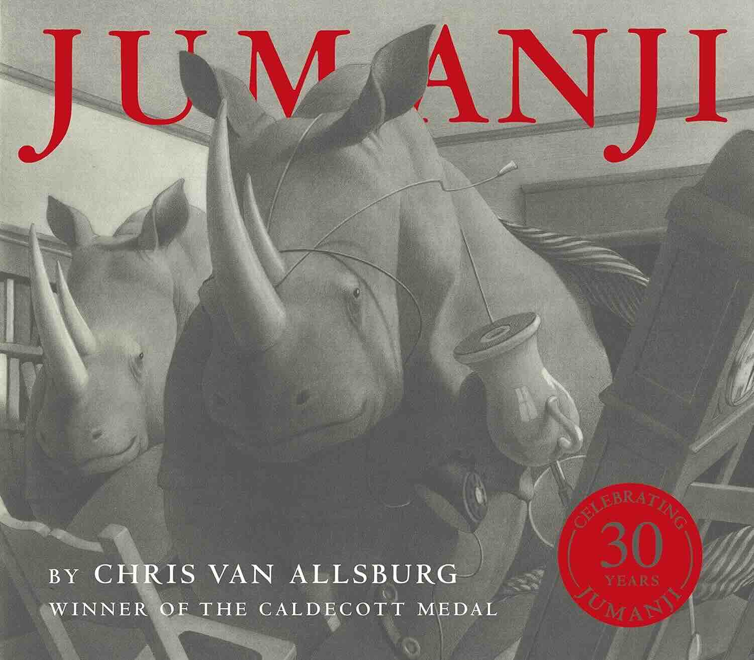 18. Jumanji by Chris Van Allsburg (1981)