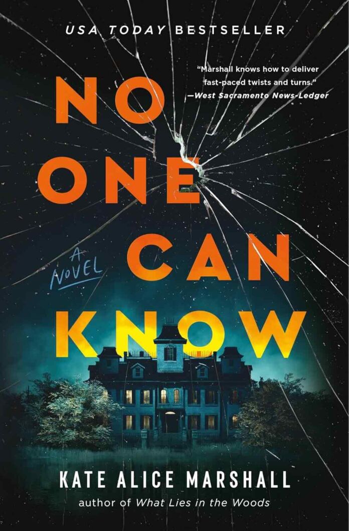 No One Can Know by Kate Alice Marshall